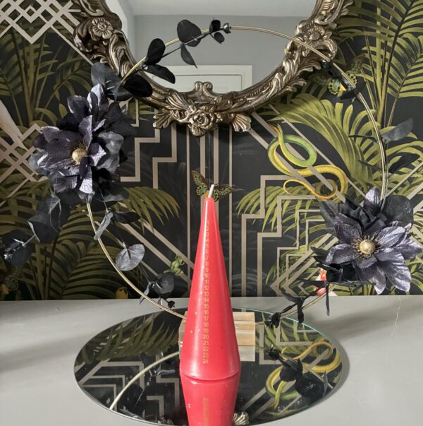 Countdown Advent Candle Red 15cm