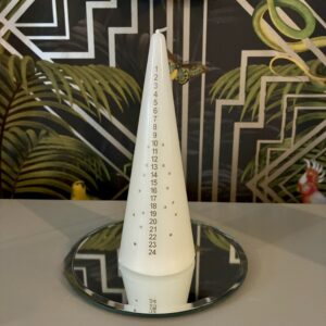 Countdown Advent Candle Ivory 15cm