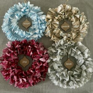 Fabric Advent Wreath Set