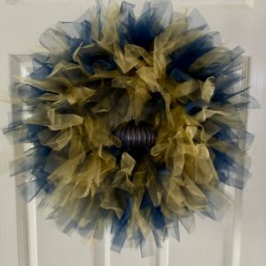 Christmas Wreath Once in Royal David City